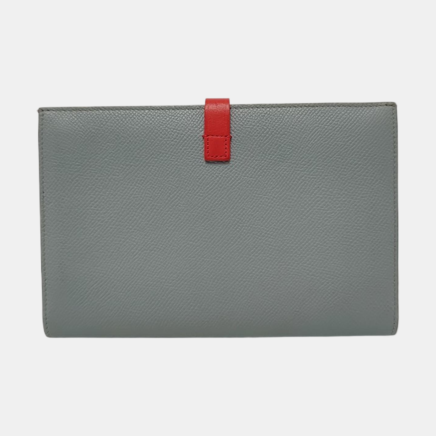 STRAP Large Calfskin Gray Wallet