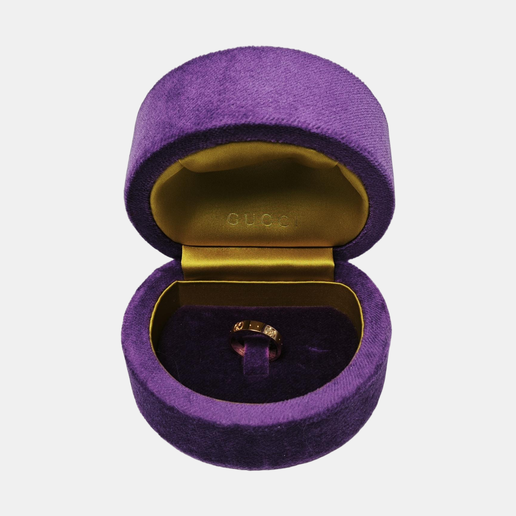 Anillo Icon en oro rosa de 18k HK 10