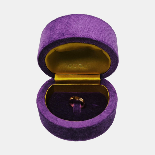 Anillo Icon en oro rosa de 18k HK 10