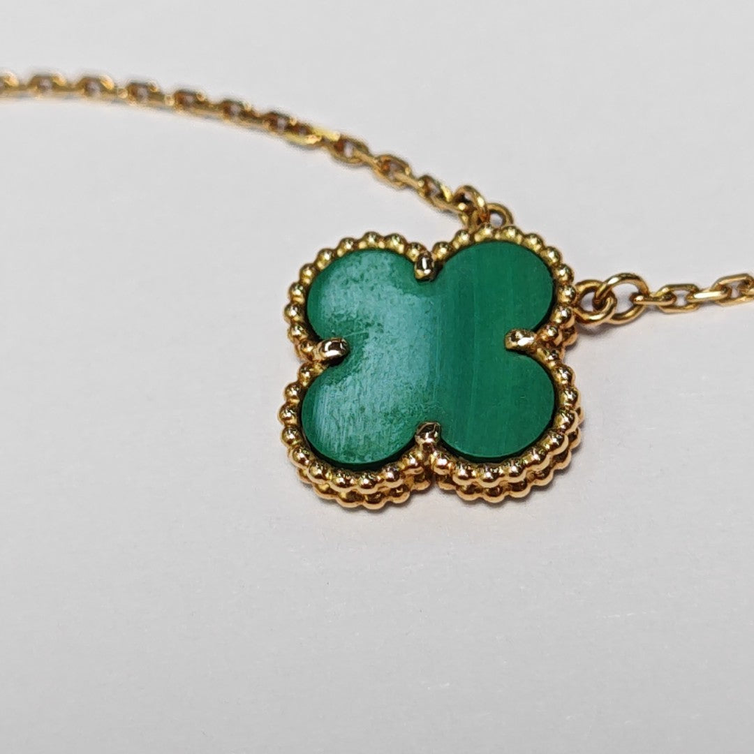 Vintage Alhambra 18k Gold Necklace