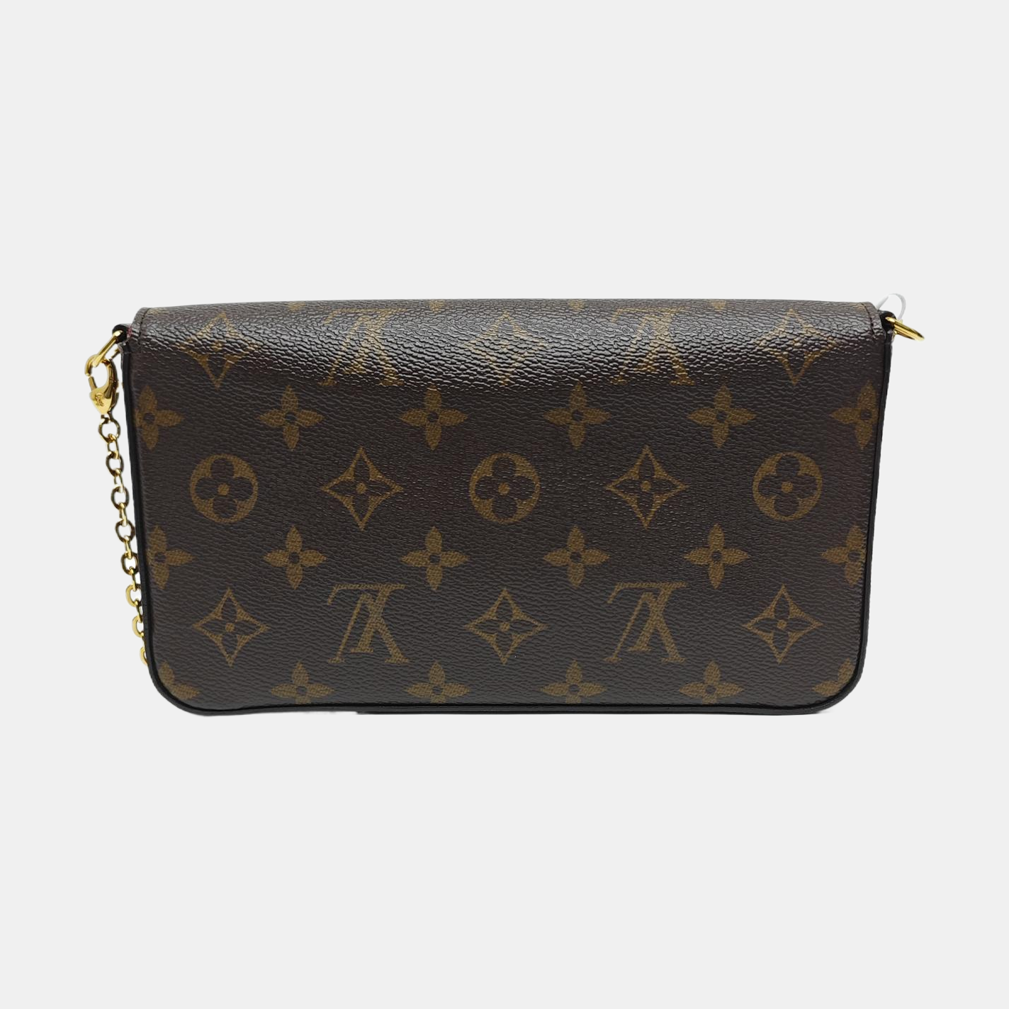 FÉLICIE Monogram Coated Canvas Brown