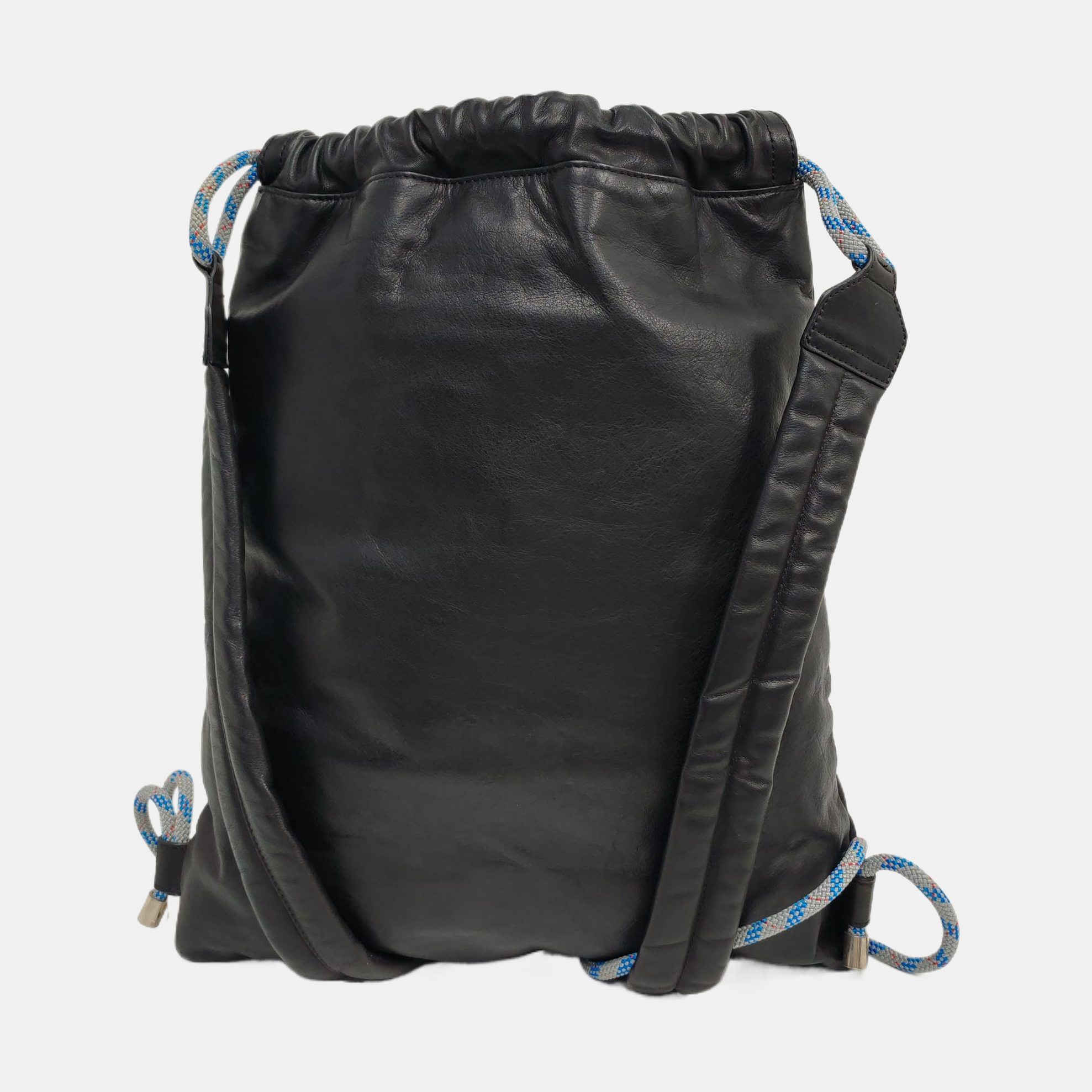Leather Backpack Black