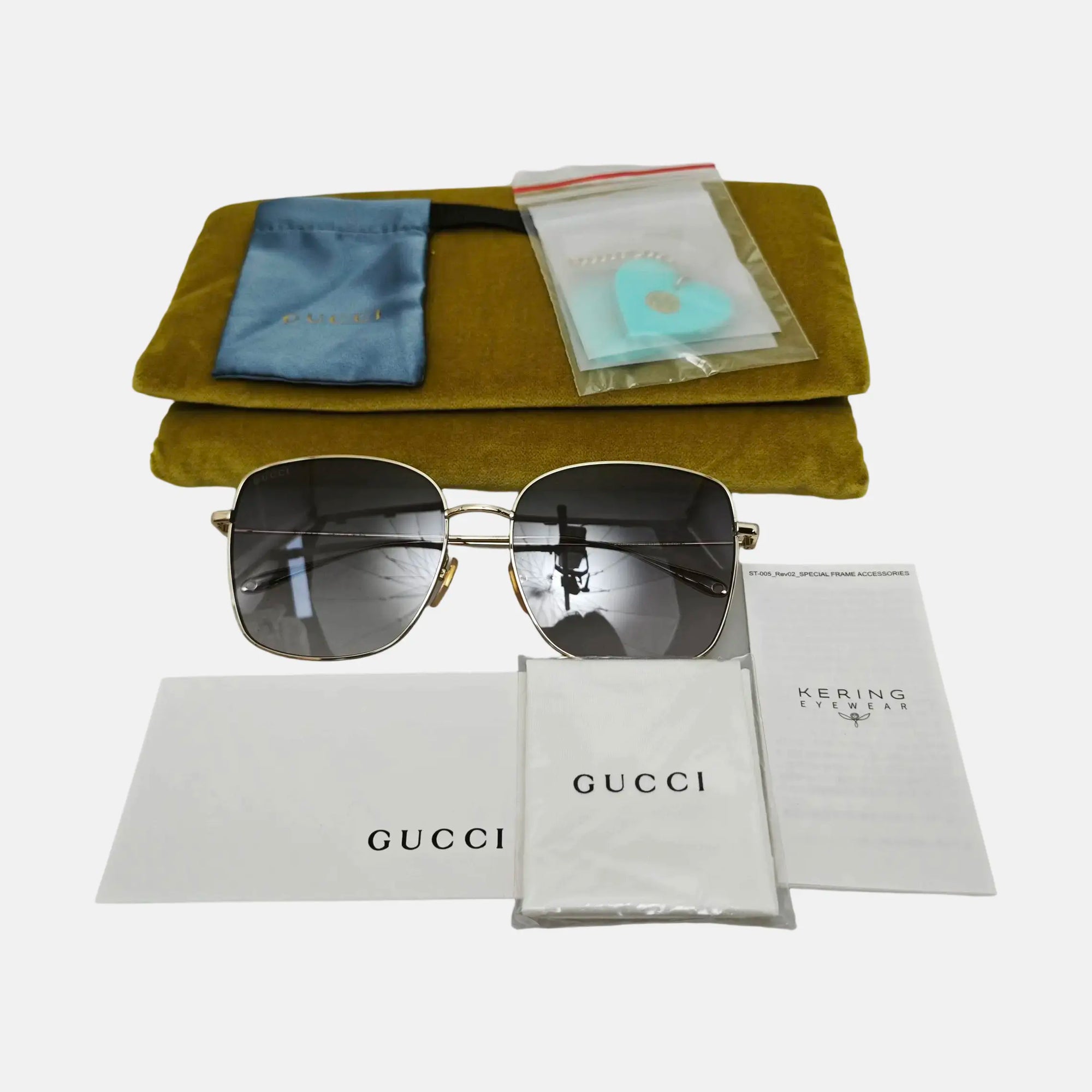 Metal Sunglasses Gray