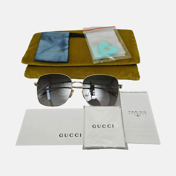 Metal Sunglasses Gray
