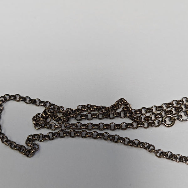 Interlocking G 925 Sterling Silver Necklace