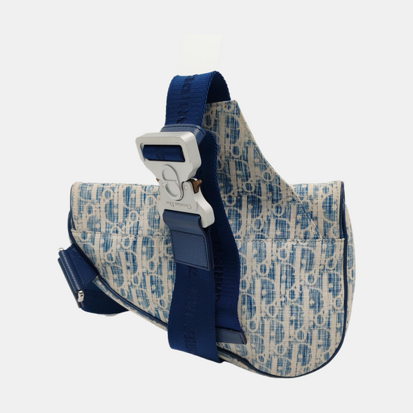 Saddle Medium Fabric Blue