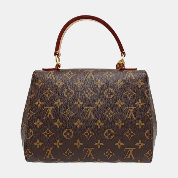 CLUNY Monogram Coated Canvas Brown