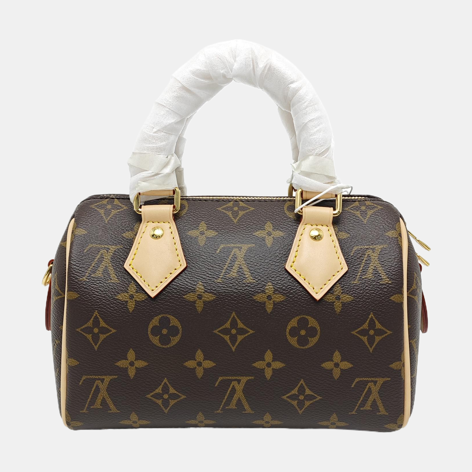 SPEEDY 20 Monogram Coated Canvas Brown