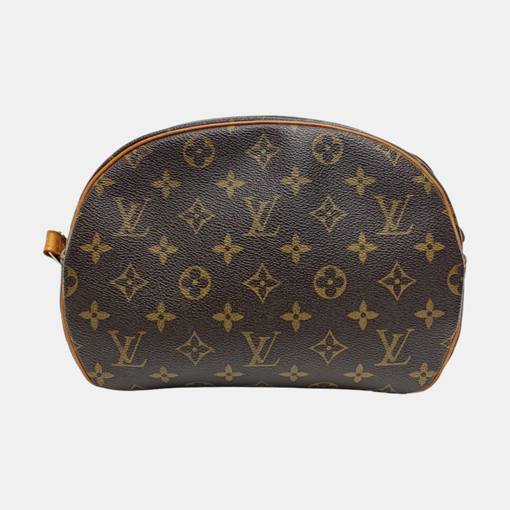 BLOIS PM Monogram Coated Canvas Brown