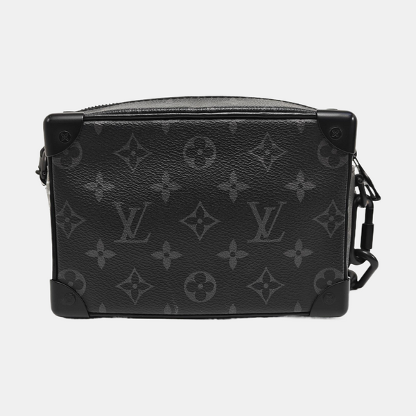 SOFT TRUNK Mini Monogram Coated Canvas Black