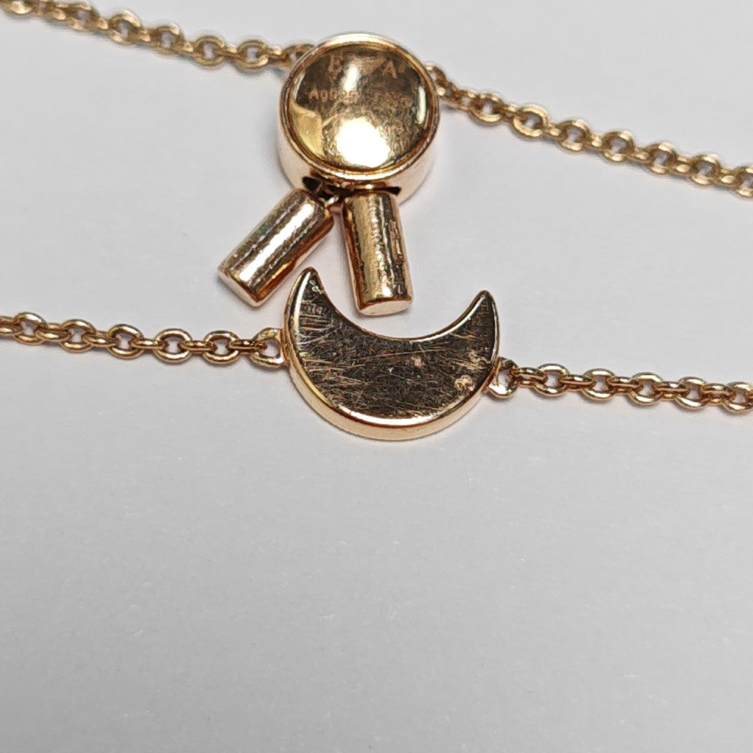 925 Sterling Silver Gold Bracelet