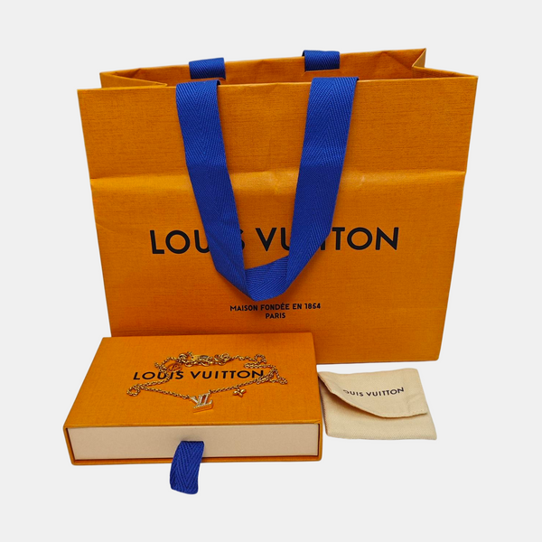 LV ICONIC Metal Gold Necklace