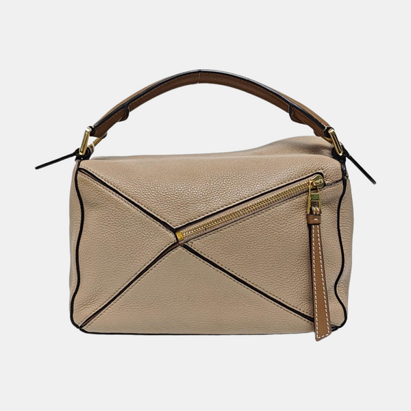 Puzzle Small Calfskin Brown