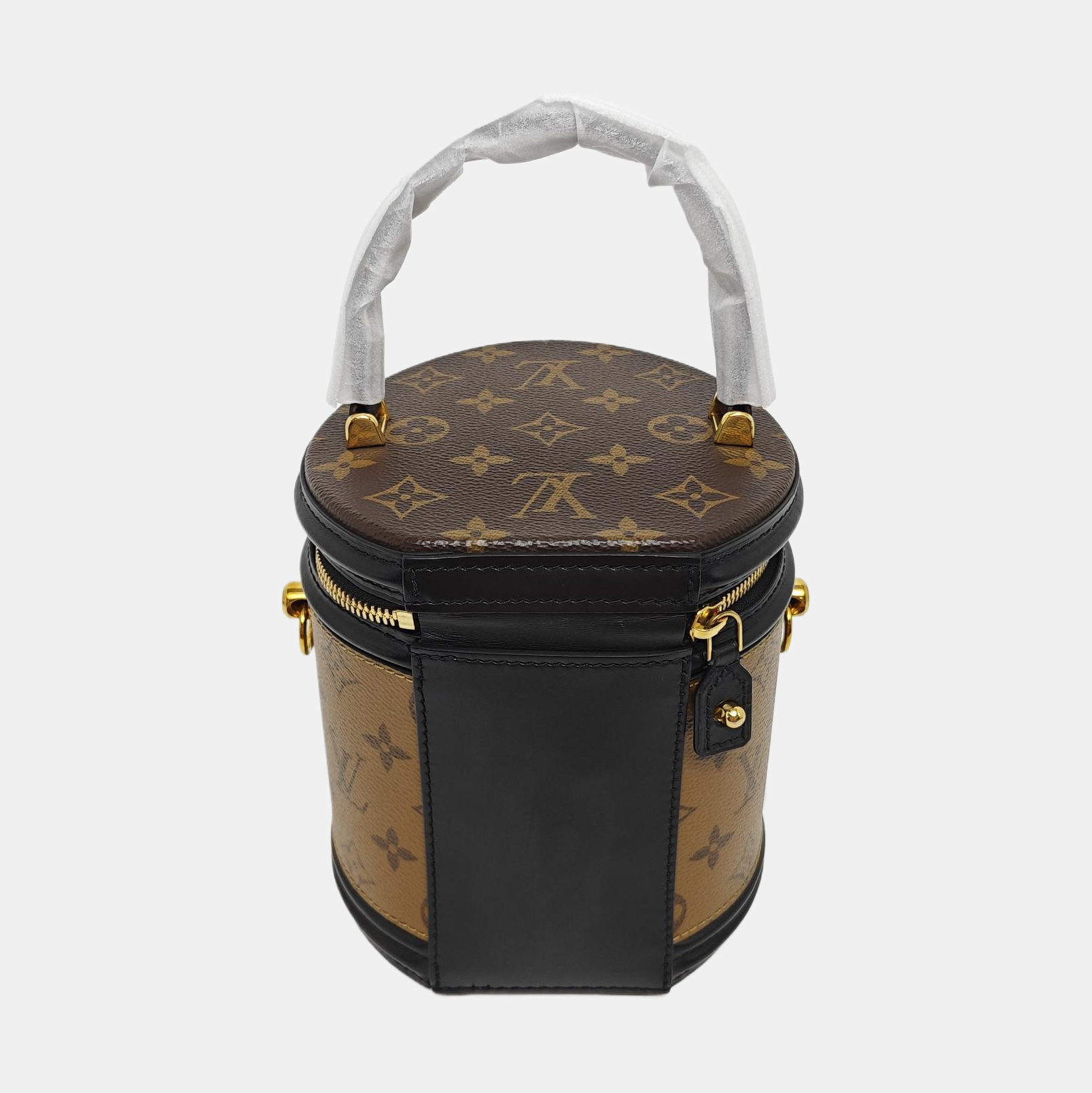 CANNES PM Monogram Coated Canvas Brown