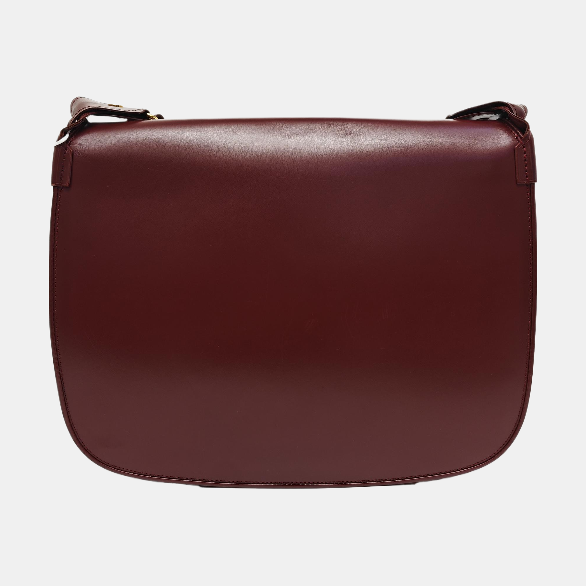 Calfskin Shoulder Bag Red