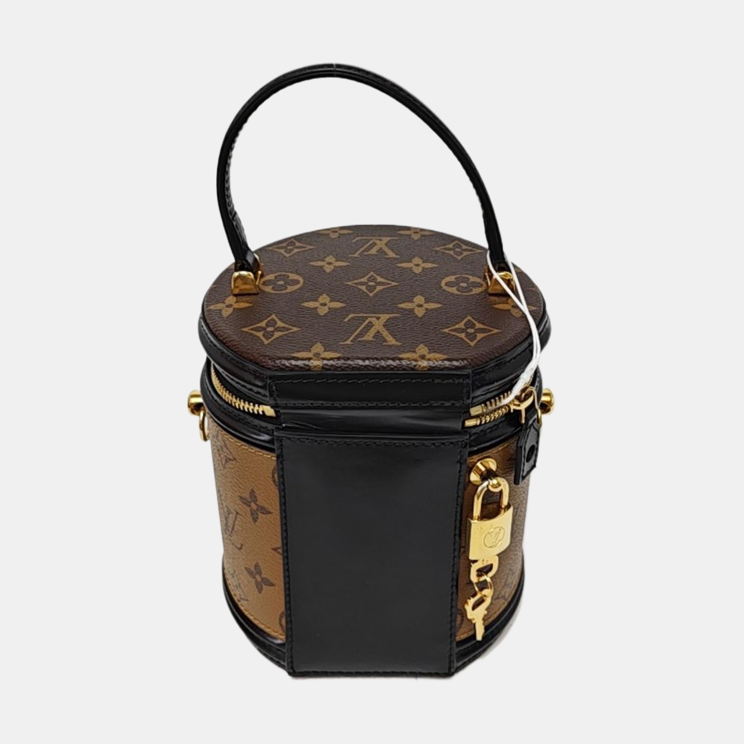 CANNES PM Monogram Coated Canvas Brown
