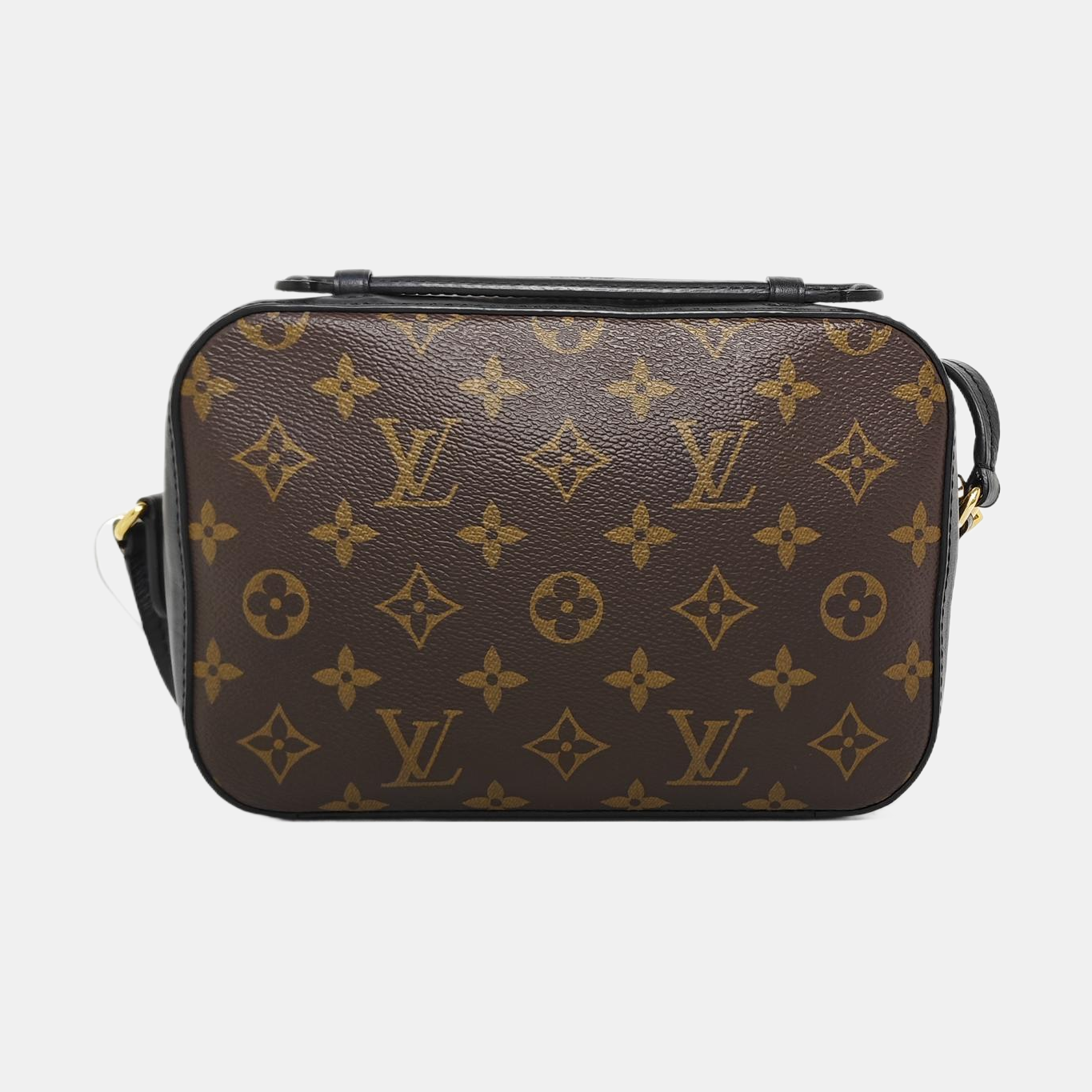 SAINTONGE Monogram Coated Canvas Brown