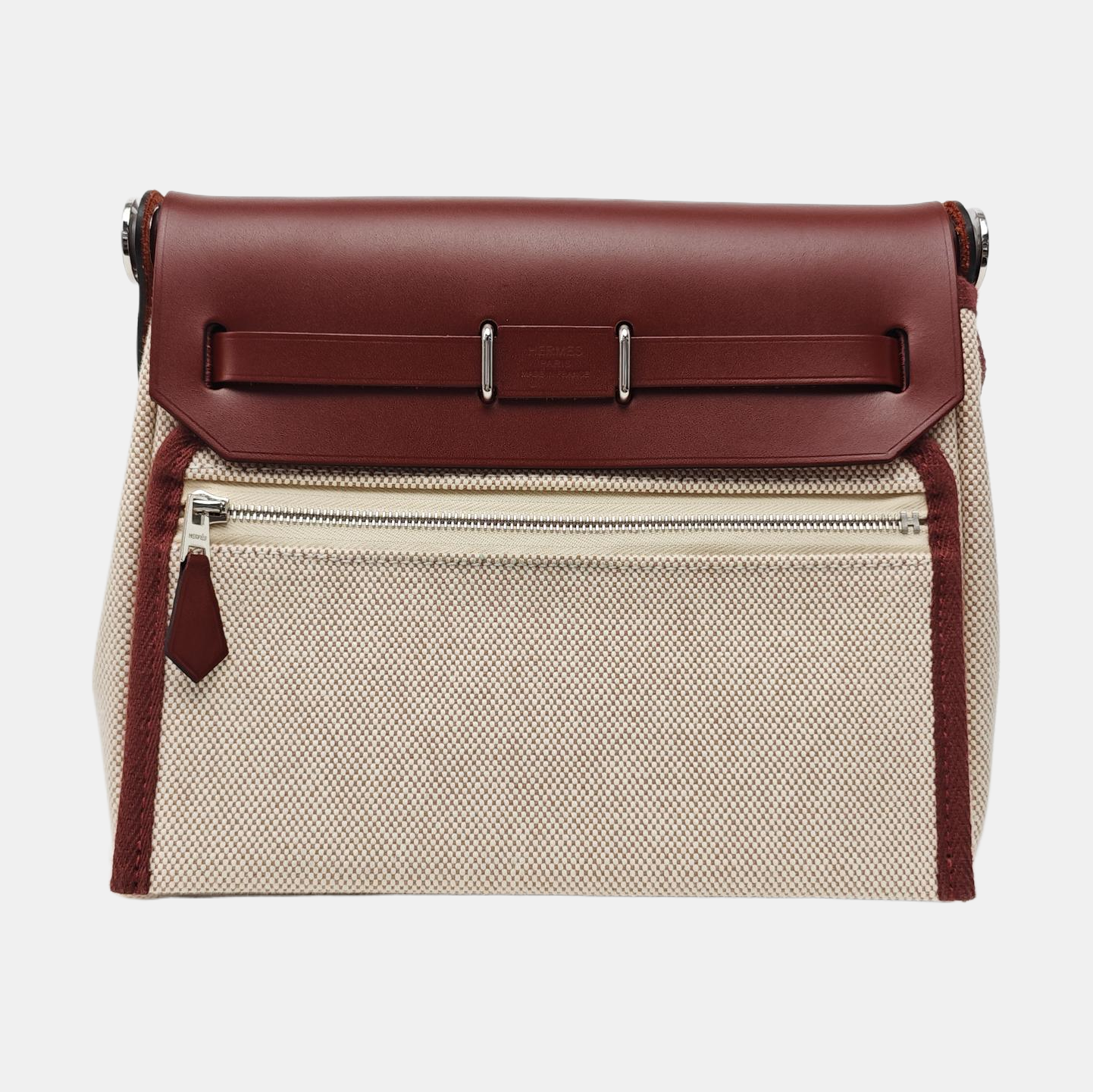 Bolso Herbag Canvas White