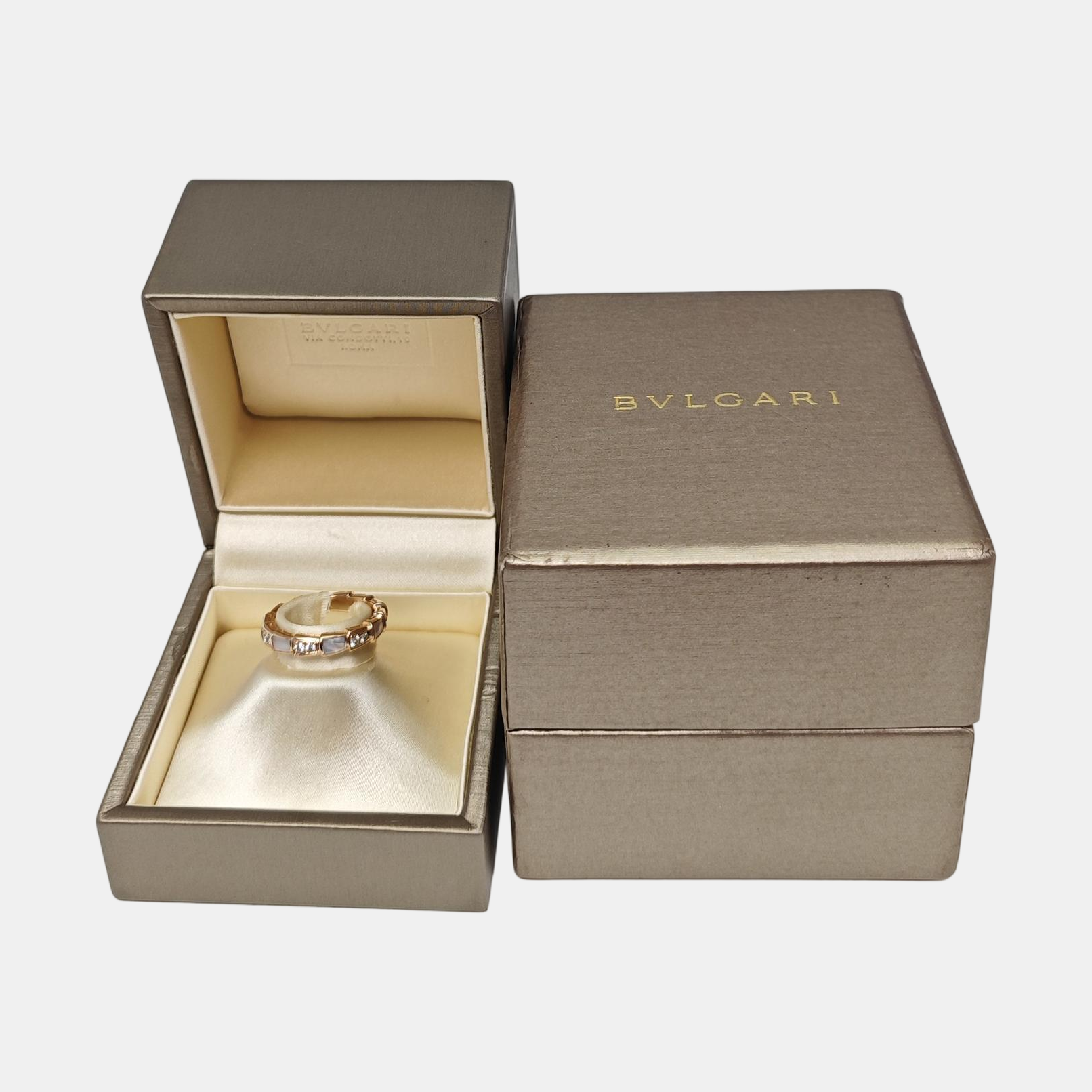 SERPENTI 18k Rose Gold Ring EU 52