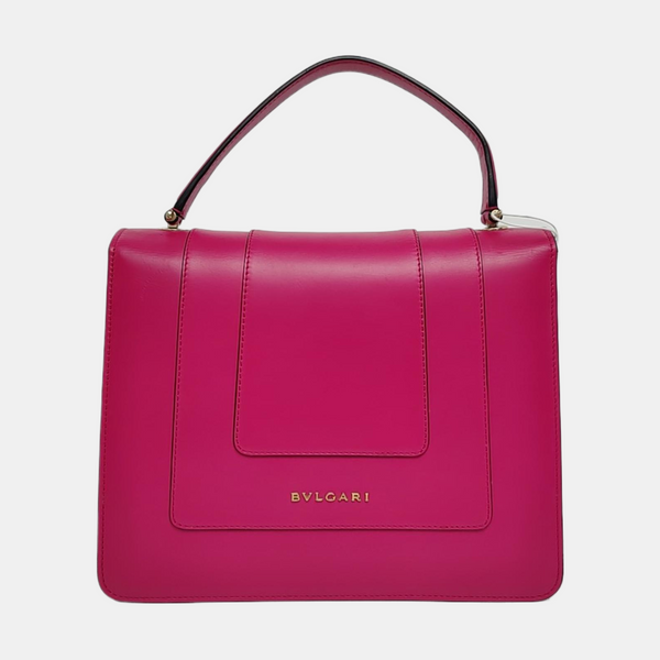 SERPENTI FOREVER Medium Quilted Calfskin Red