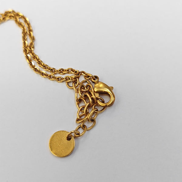 J'adior Metal Gold Necklace