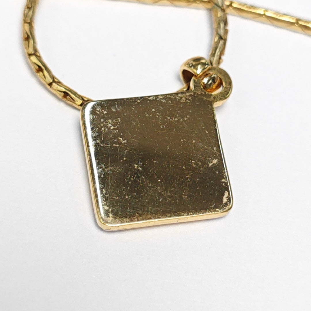 Dio(r)evolution Metal Gold Necklace