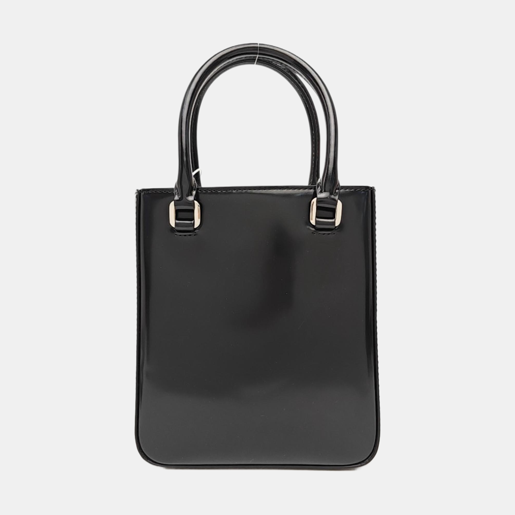 Galleria Small Calfskin Black