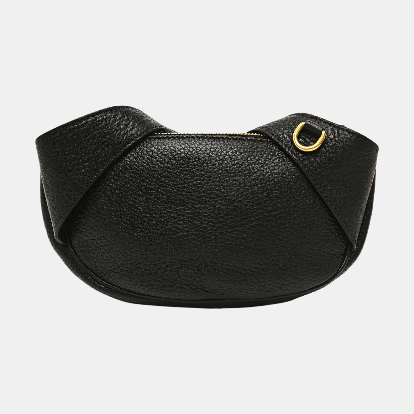 Calfskin Belt Bag Black