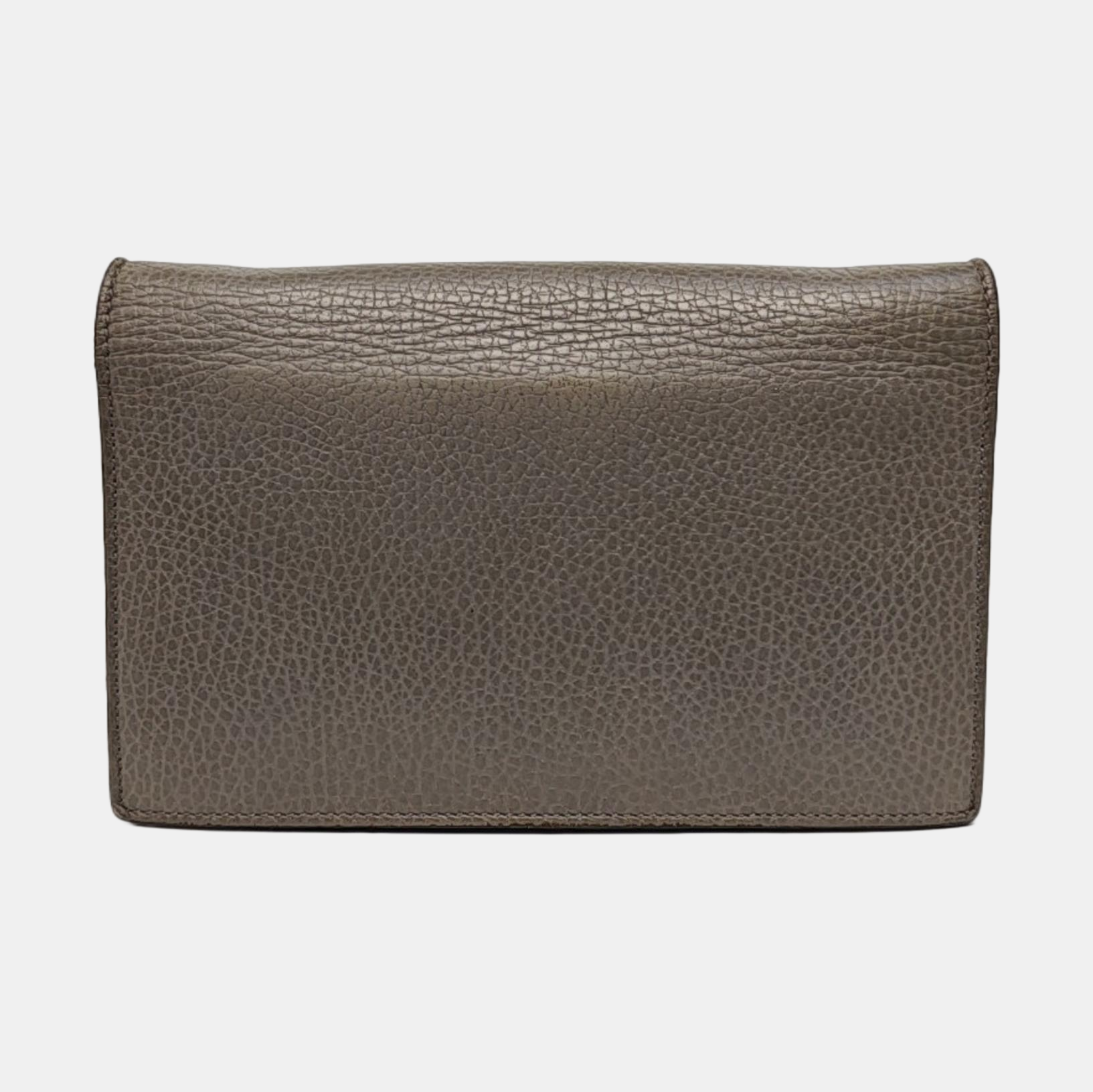 Interlocking G Small Calfskin Gray