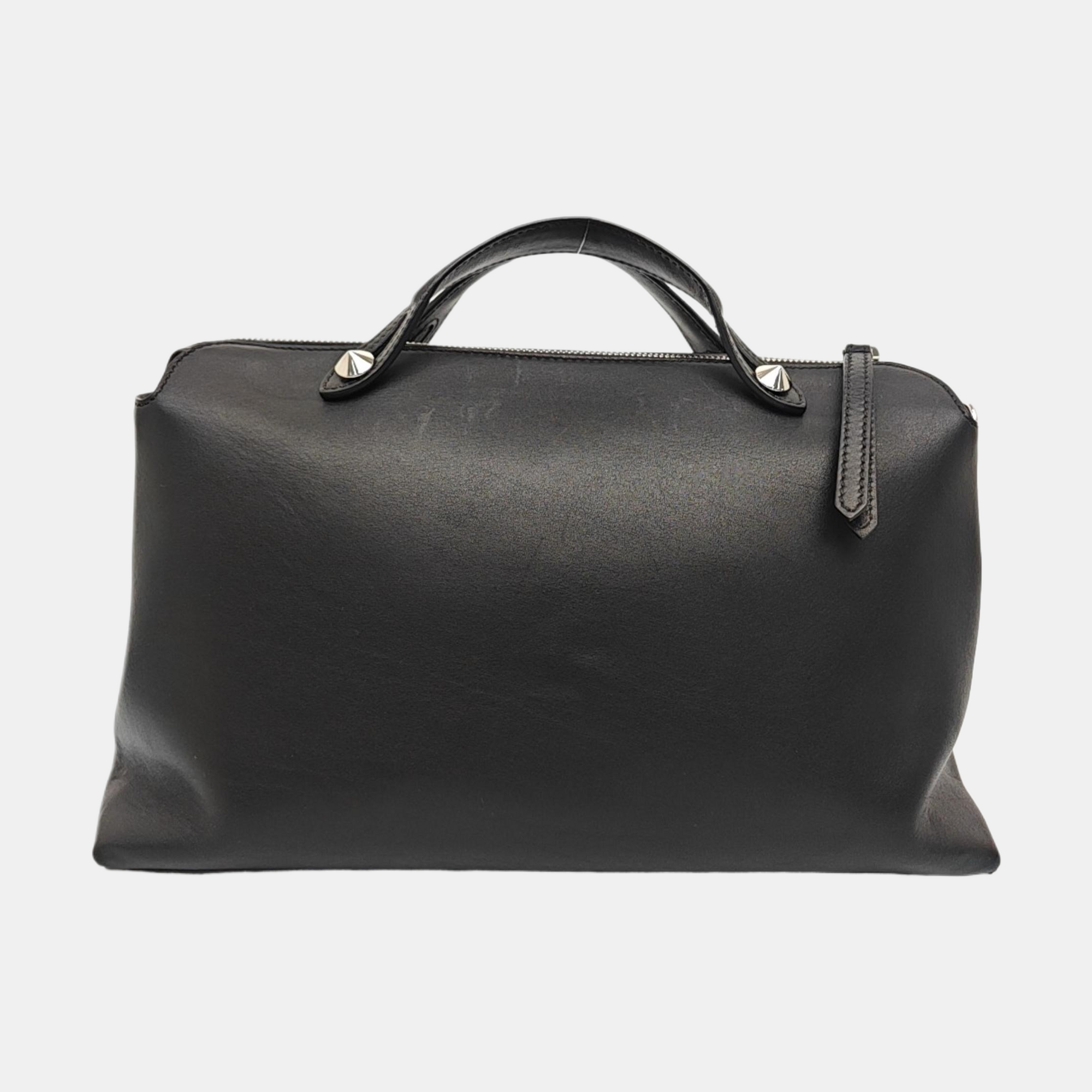 By The Way Large Calfskin Black