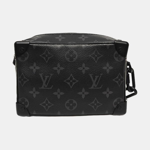 SOFT TRUNK Mini Monogram Coated Canvas Black