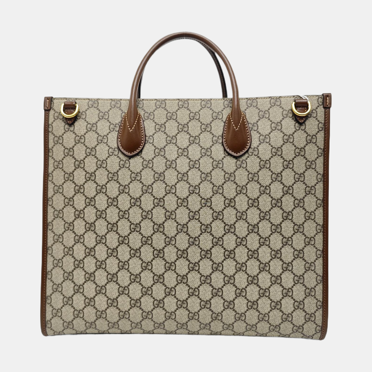 Retro Medium Monogram Coated Canvas Black