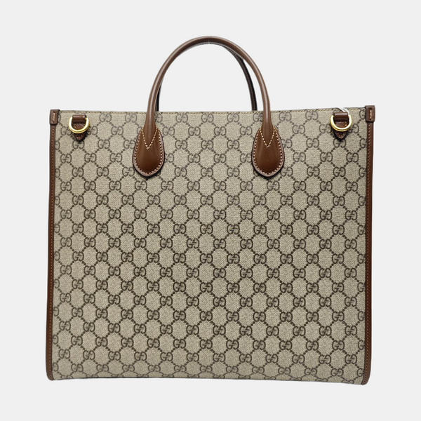 Retro Medium Monogram Coated Canvas Black