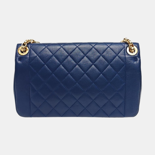 Quilted Lambskin Blue