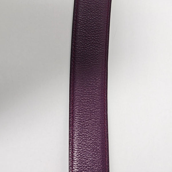 Leather Belt Purple