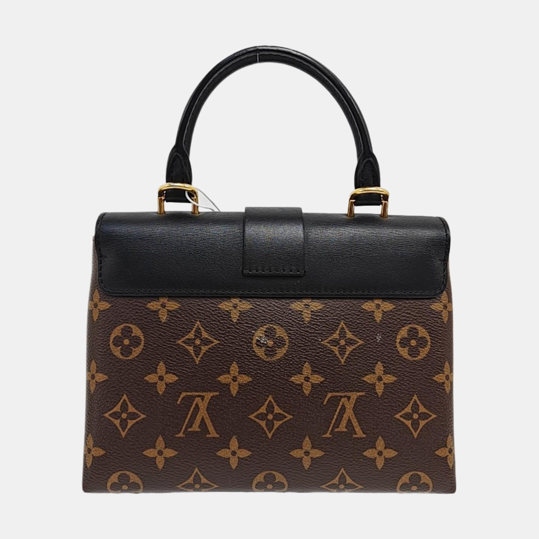 LOCKY BB Monogram Coated Canvas Brown