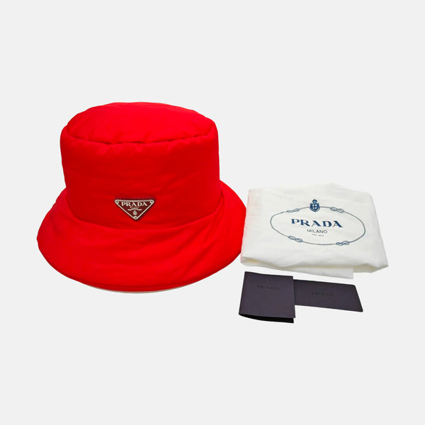 Nylon Hat Red