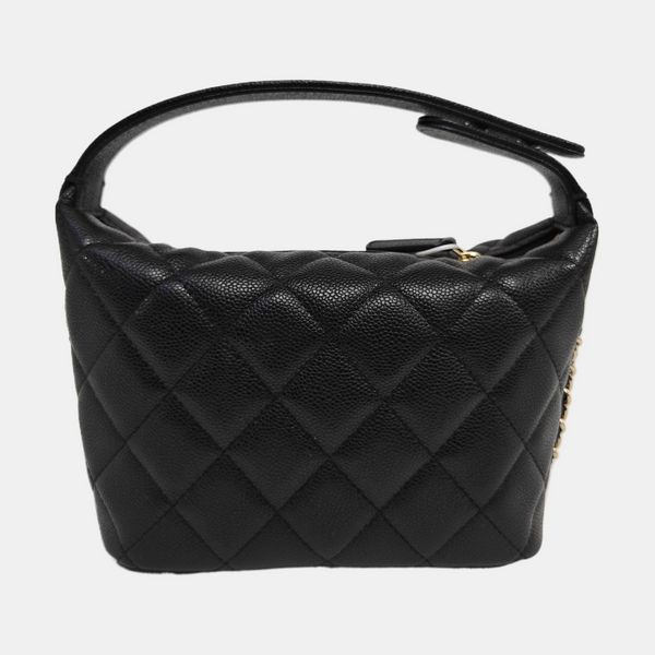 HOBO Quilted Grained Calfskin Black