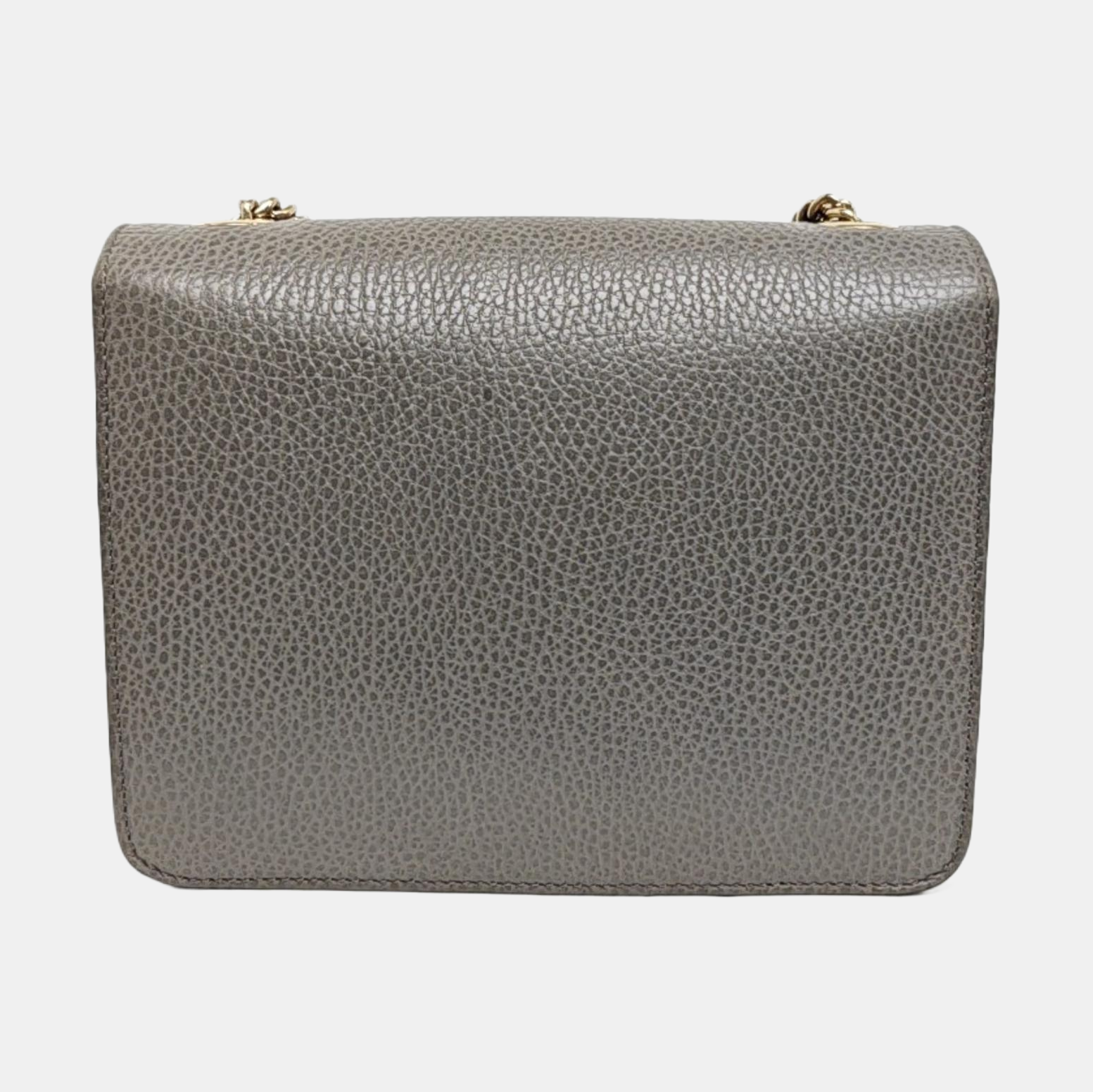 Interlocking G Small Calfskin Gray