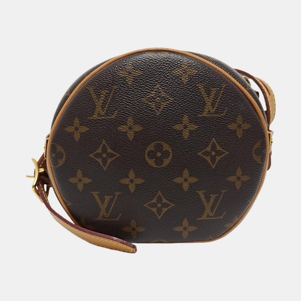 BOITE CHAPEAU PM Monogram Coated Canvas Brown