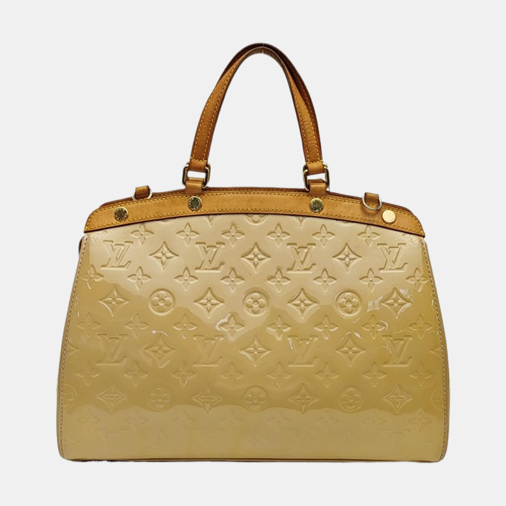 BREA Monogram Patent Leather Yellow