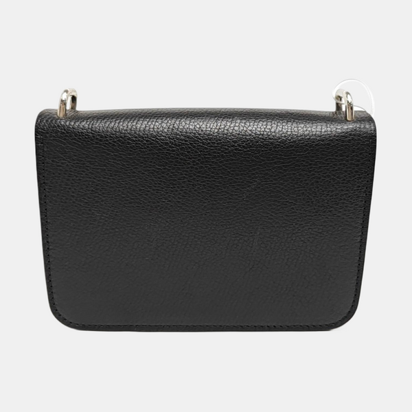 D-Ring Mini Calfskin Black