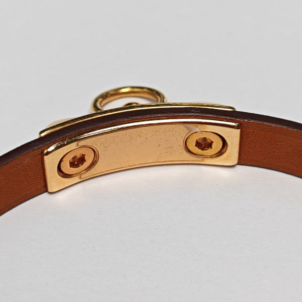 Rivale Leather Blue Bangle