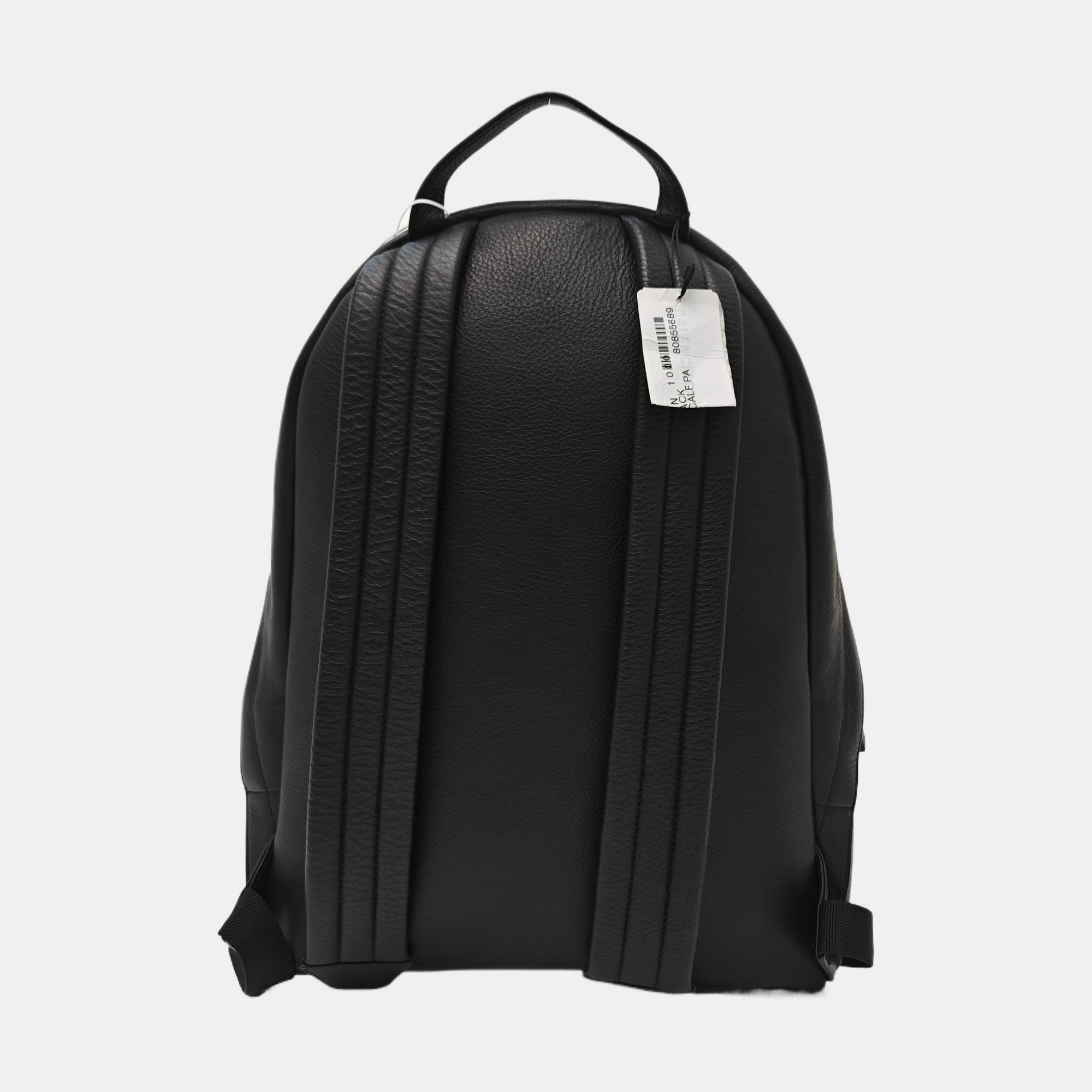 Calfskin Backpack Black