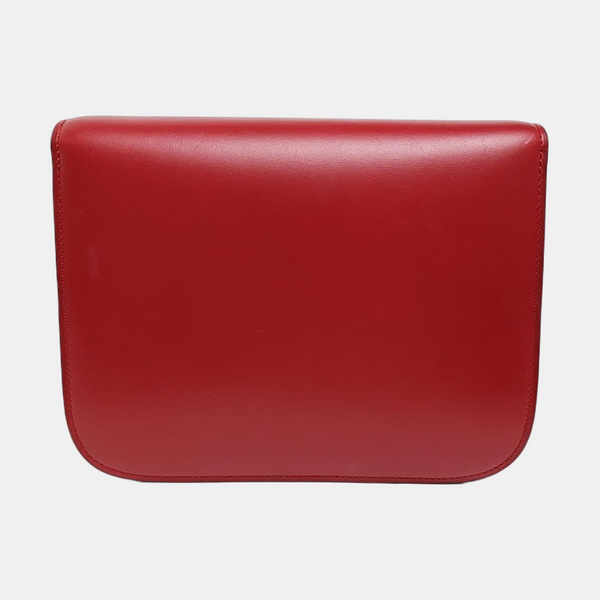 CLASSIC BOX Medium Calfskin Red