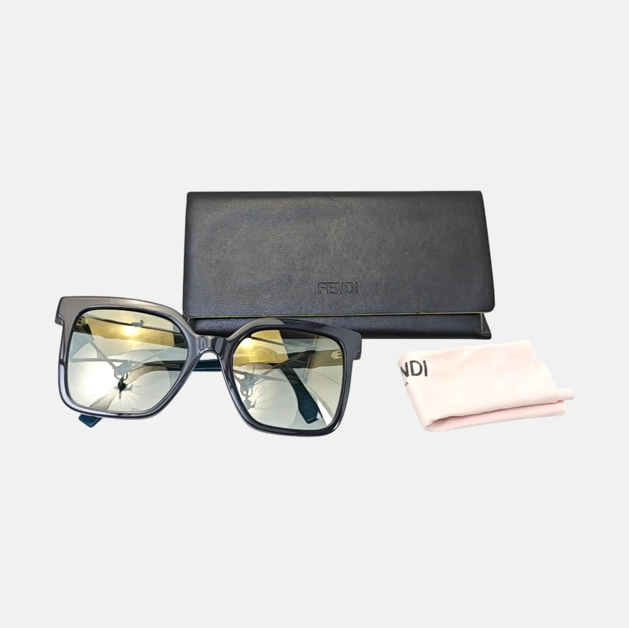Synthetic Sunglasses Blue