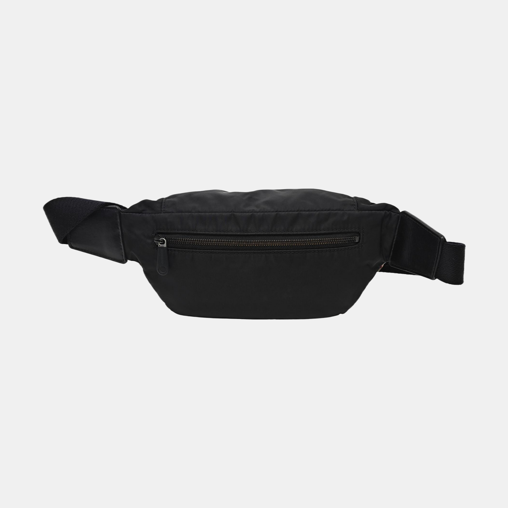 Fabric Belt Bag Brown
