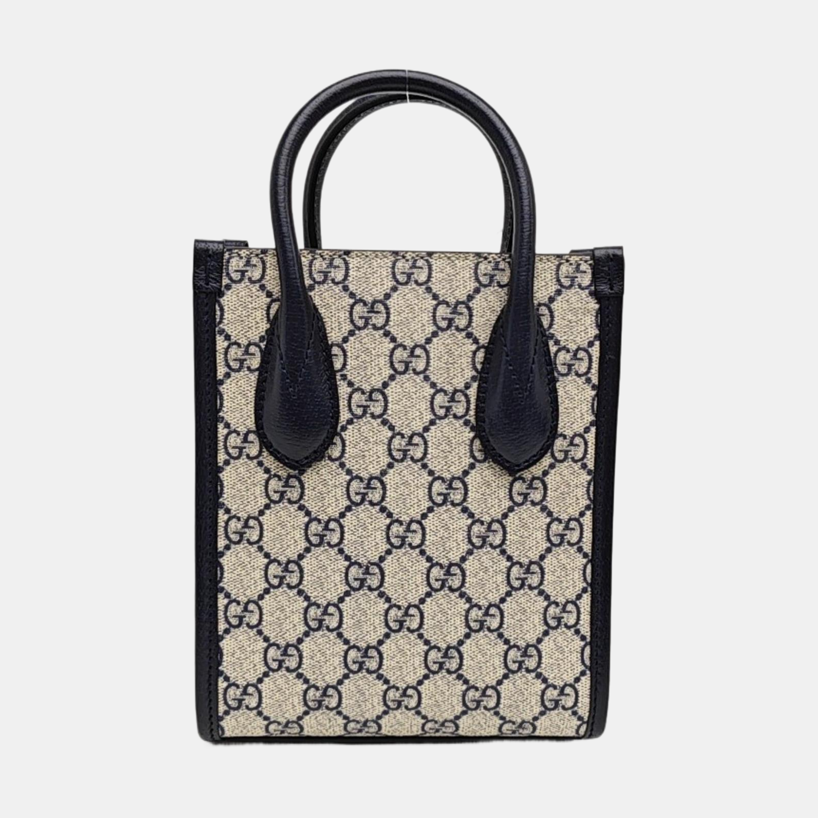 Retro Mini Monogram Coated Canvas Beige