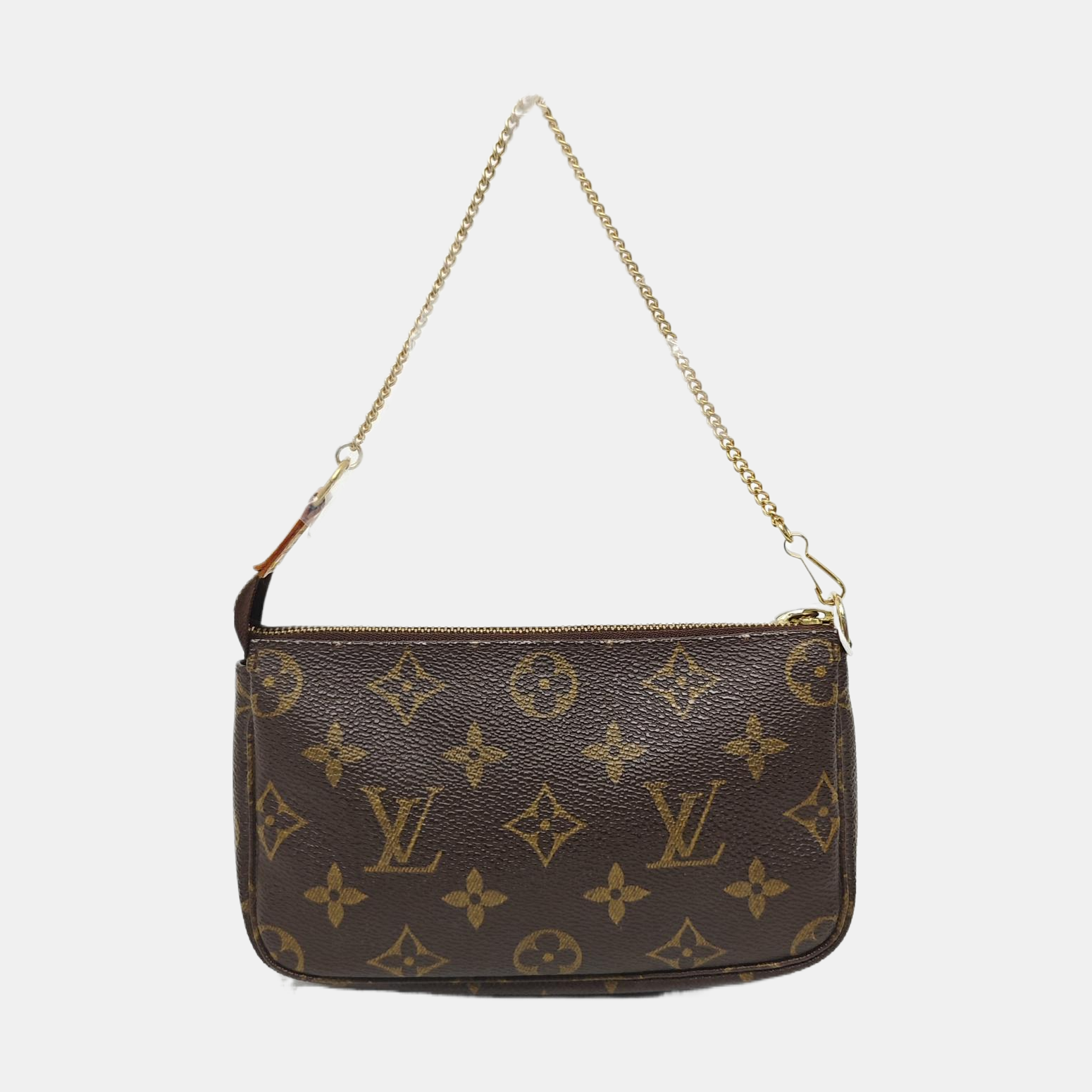 ACCESSOIRES MM Monogram Coated Canvas Brown