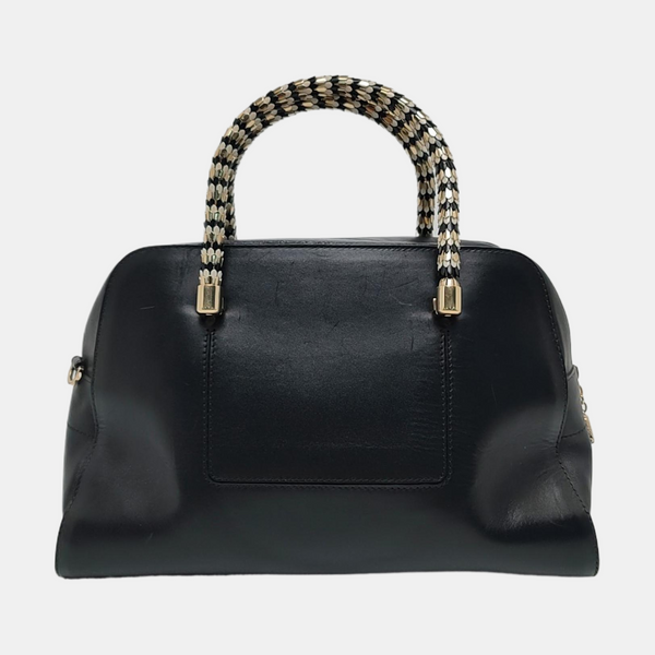 SERPENTI SCAGLIE Calfskin Black